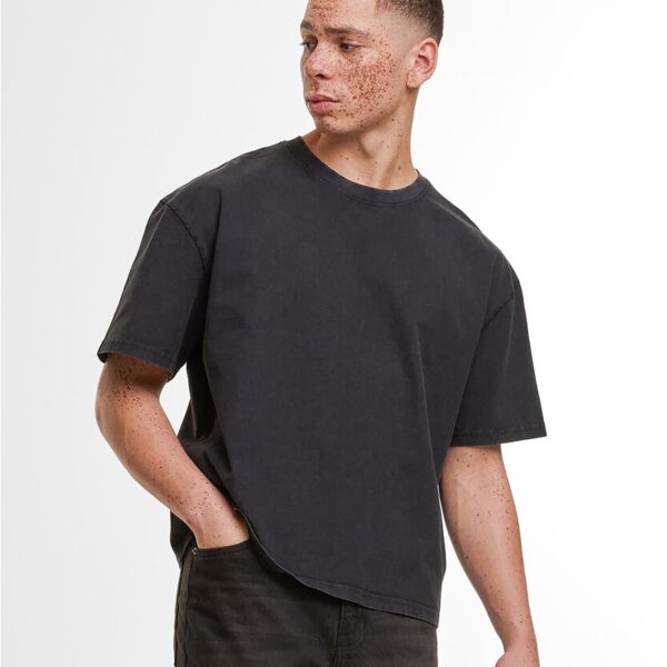 Vintage cropped heavy oversized tee Thumbnail